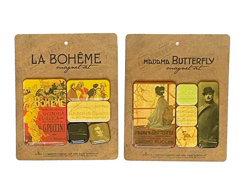 Puccini Magnet Set