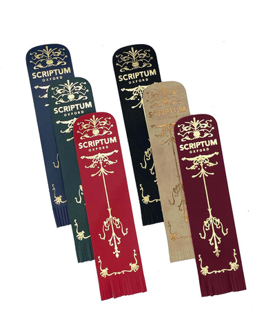 Scriptum Italian Leather Gilded Bookmark