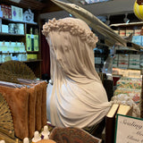 Veiled Lady Marble Statue
