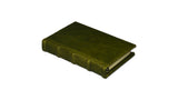 Bomo Art Leather-bound Journal - Small chunky, green