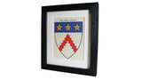 1920s Framed Oxford College Crests - Keble