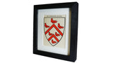 1920s Framed Oxford College Crests - Worcester