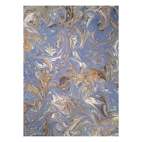 Hand-Marbled Paper