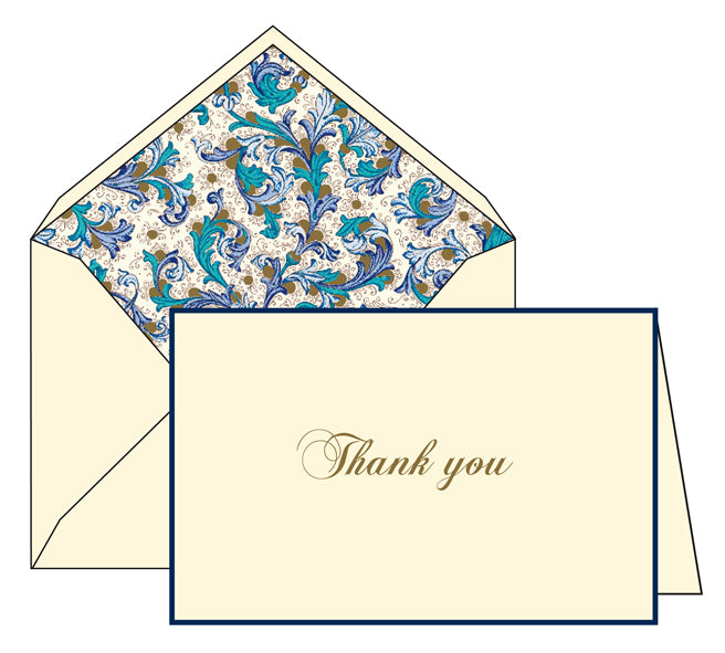 Florentine Thank You Cards