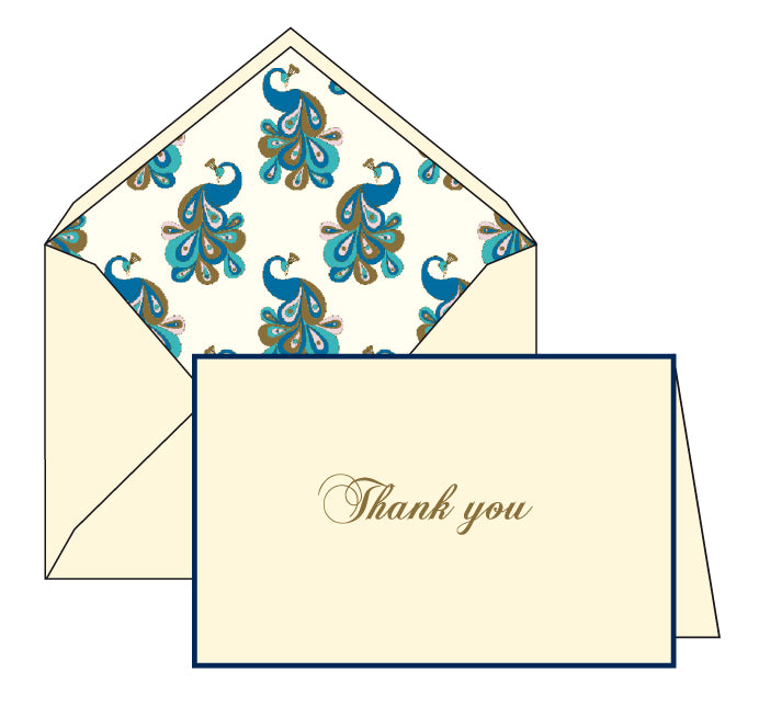Florentine Thank You Cards
