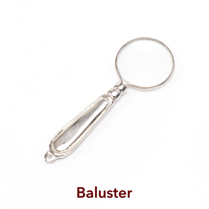 Silver Plated Magnifying Glass