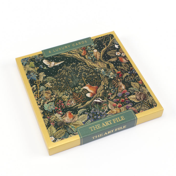 Boxed Embossed Christmas Cards