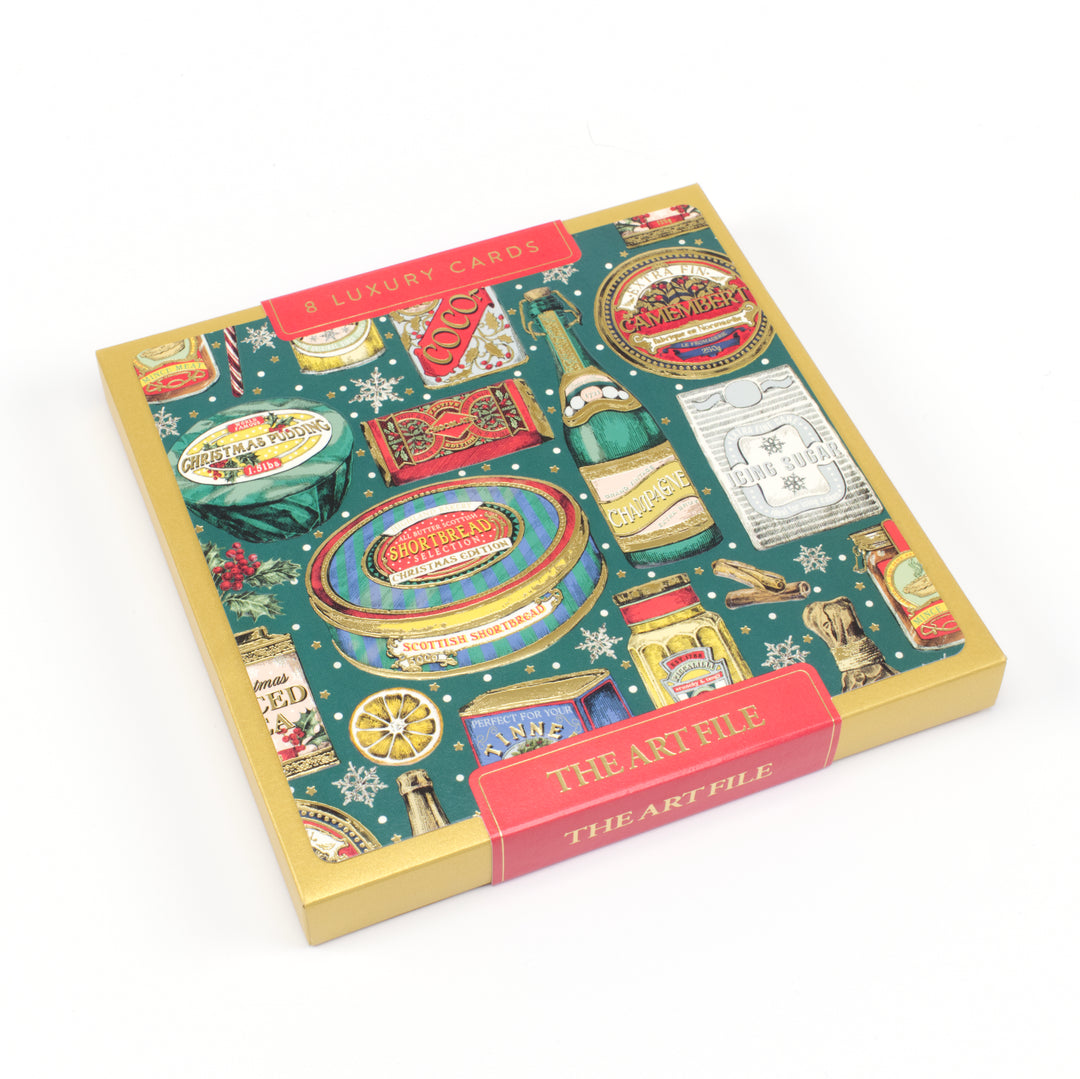 Boxed Embossed Christmas Cards