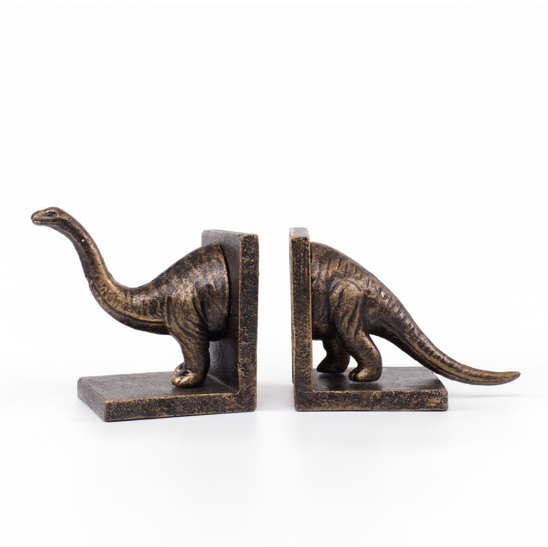 Cast Iron Brontosaurus Bookends
