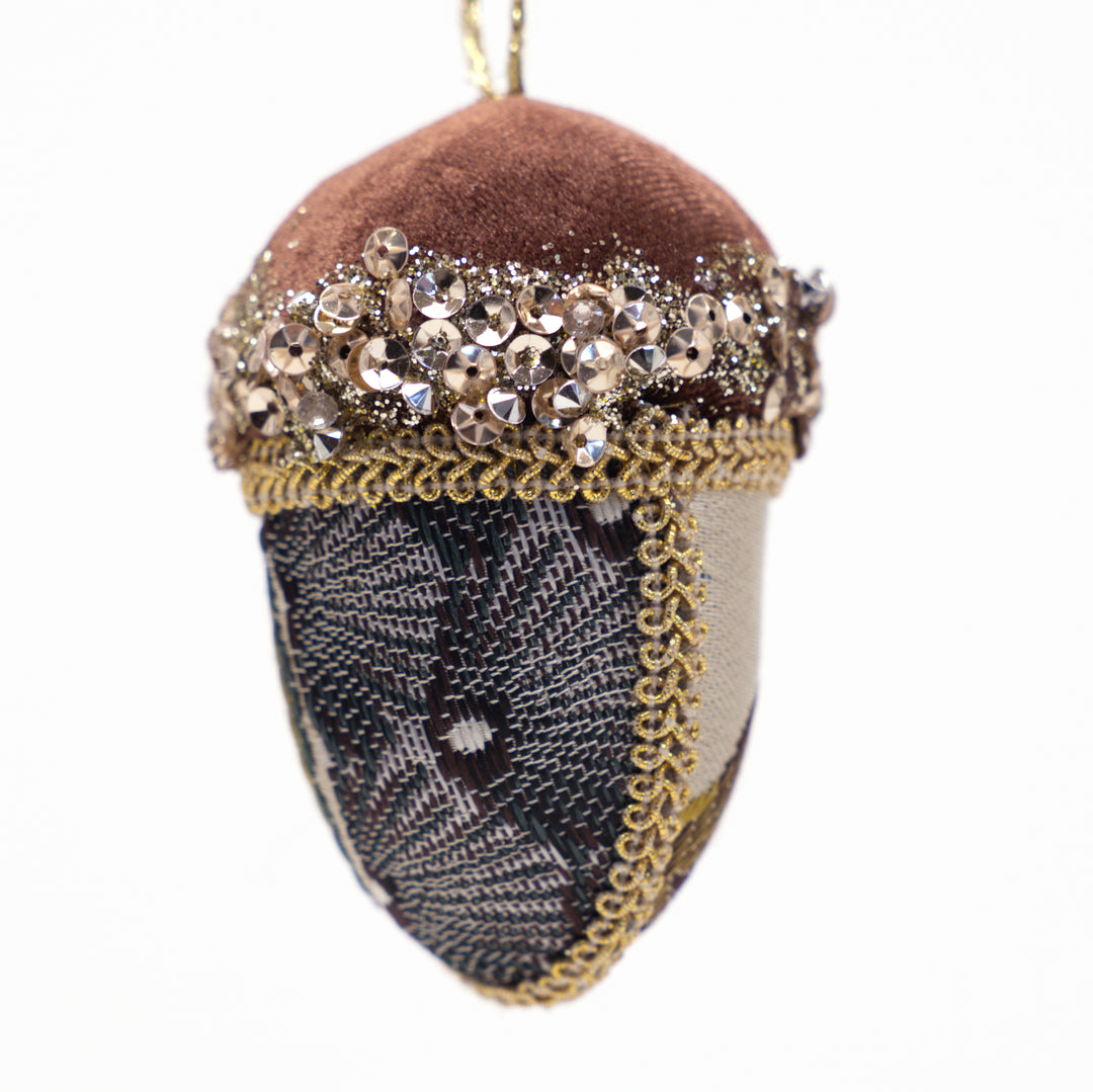 Hanging Decorative Velvet Acorn