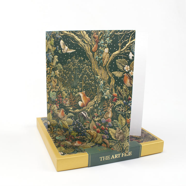 Boxed Embossed Christmas Cards