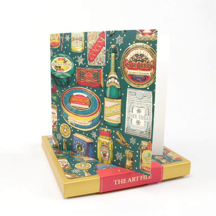 Boxed Embossed Christmas Cards