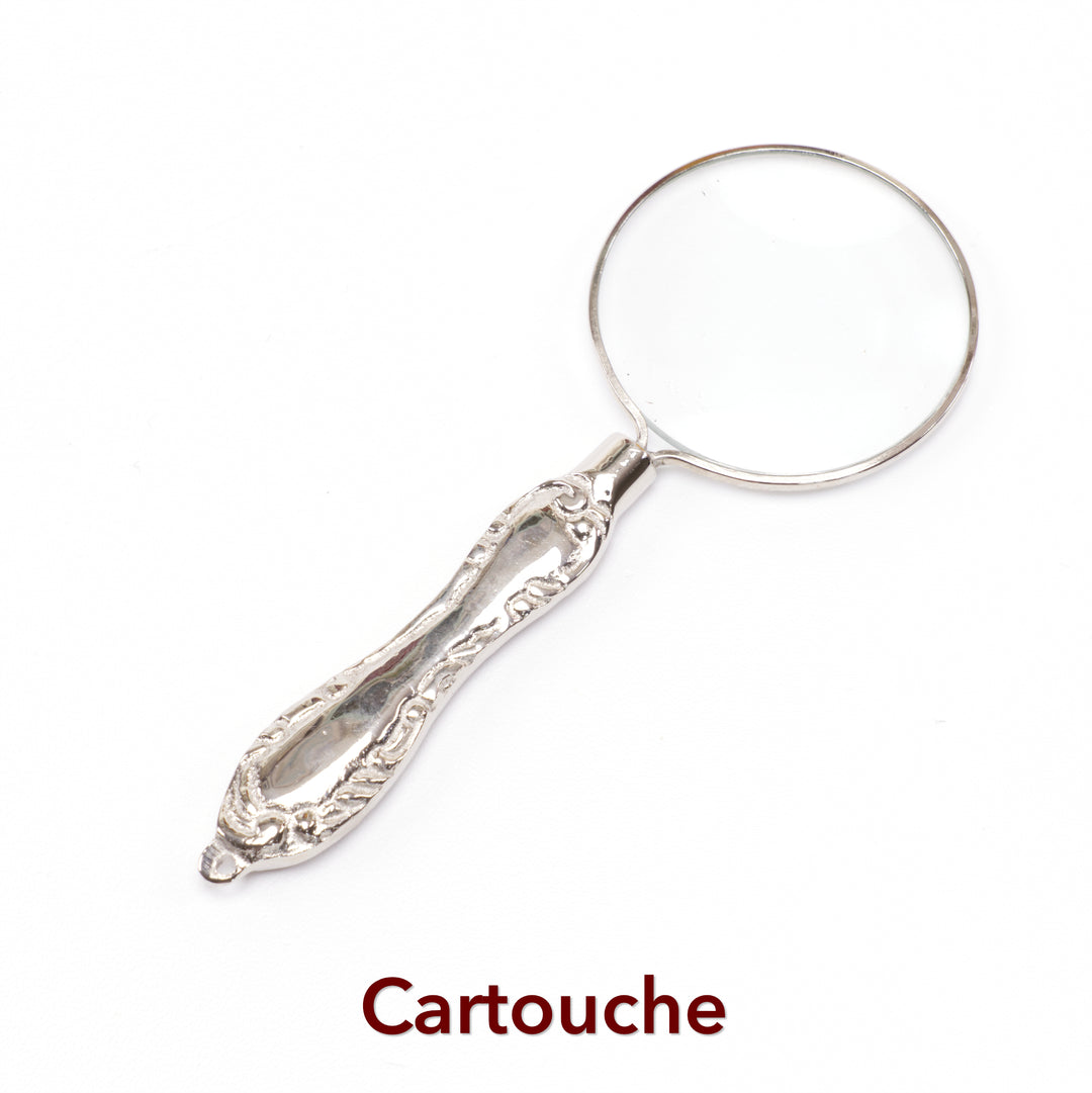 Silver Plated Magnifying Glass