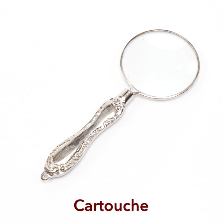 Silver Plated Magnifying Glass
