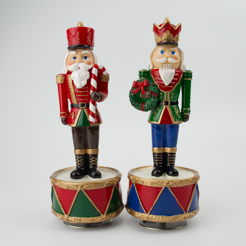 Revolving Nutcracker Musical Boxes