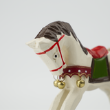 Teddy Bear Rocking Horse Christmas Decoration