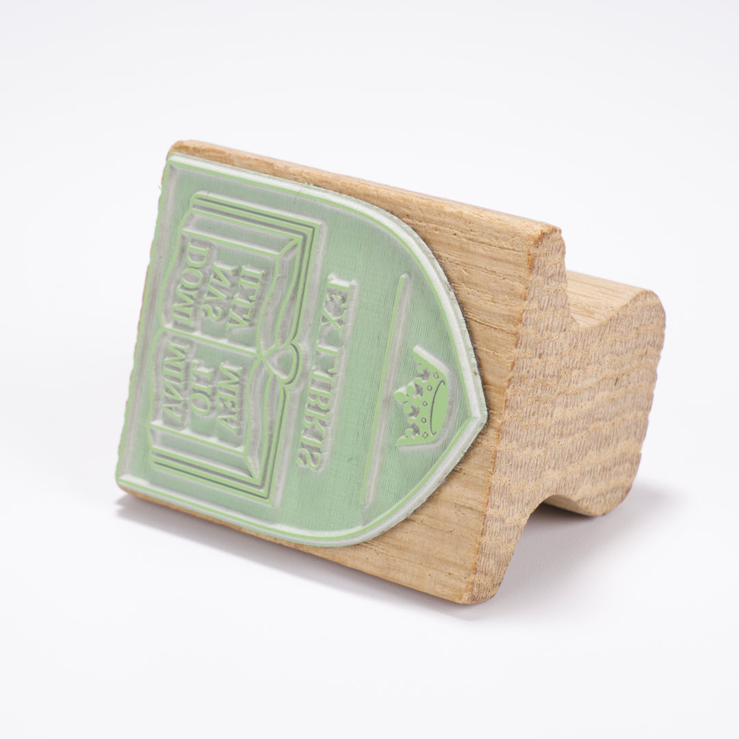 Oxford Coat of Arms Ex Libris Stamp