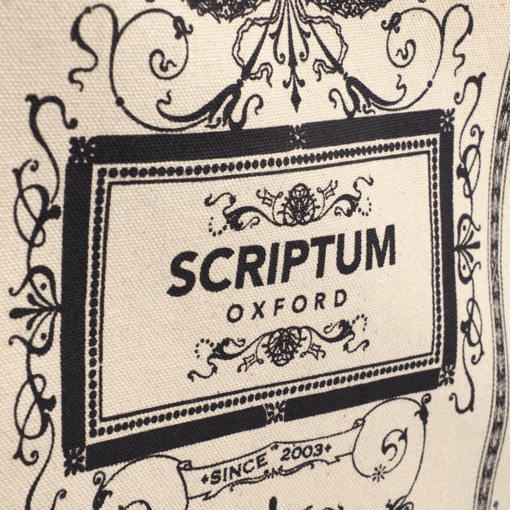 Scriptum Canvas Tote Bag