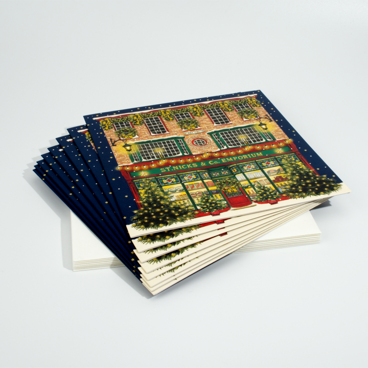 Boxed Embossed Christmas Cards
