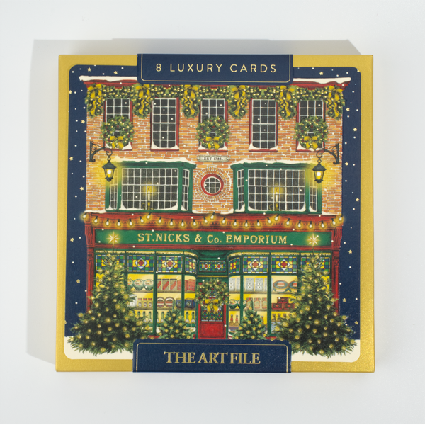 Boxed Embossed Christmas Cards