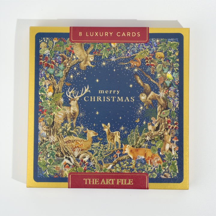 Boxed Embossed Christmas Cards