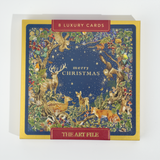 Boxed Embossed Christmas Cards