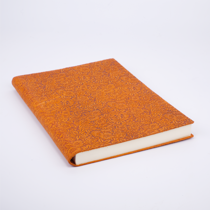 Medium Embossed Flower Journal