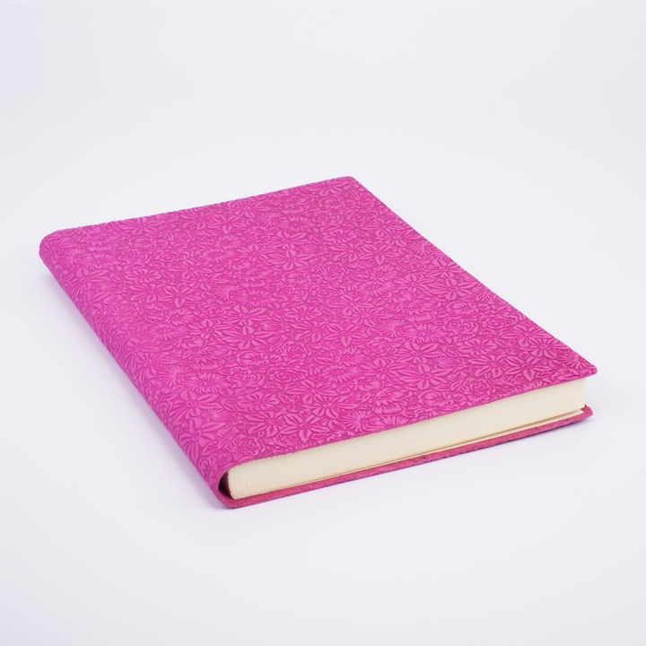 Medium Embossed Flower Journal