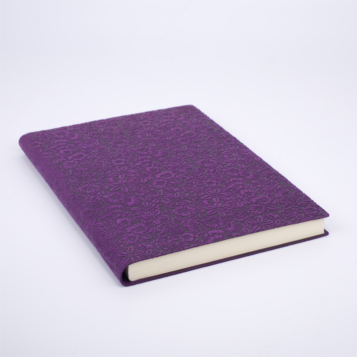 Medium Embossed Flower Journal