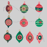 Hand Printed Festive Garlands