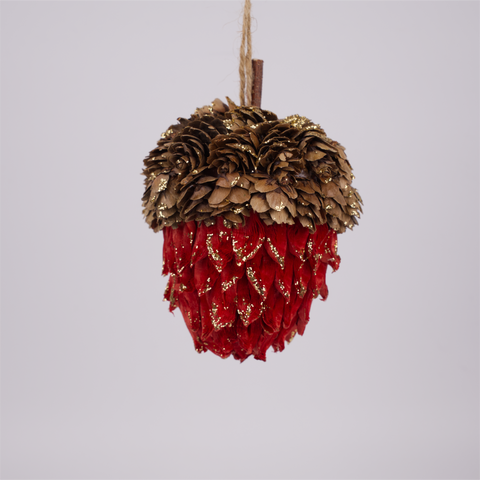 Hanging Festive Fir Cone