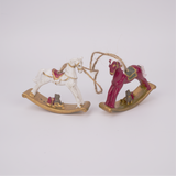 Hanging Christmas Rocking Horse