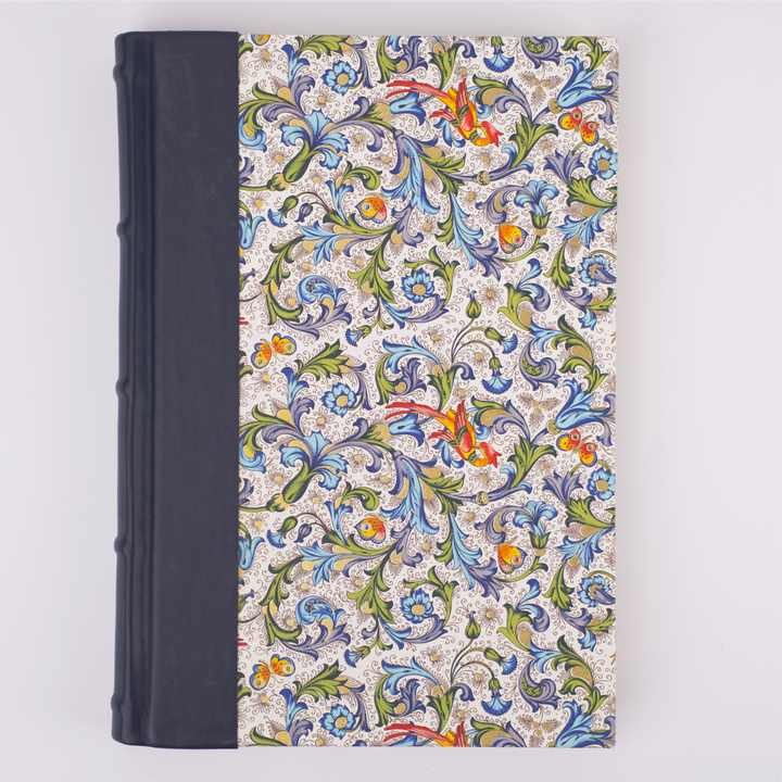Florentine Leather Spine Address Book