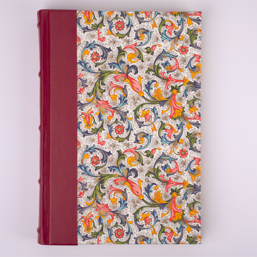 Florentine Leather Spine Address Book