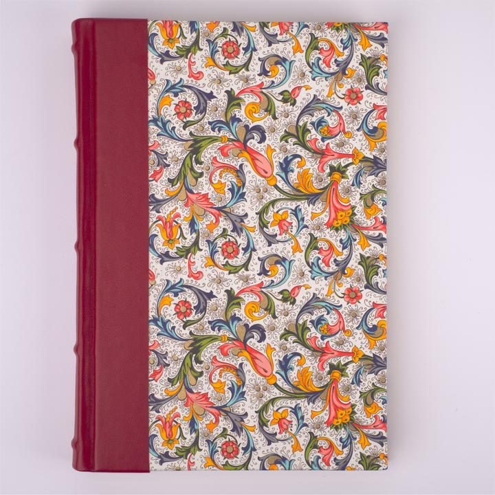 Florentine Leather Spine Address Book