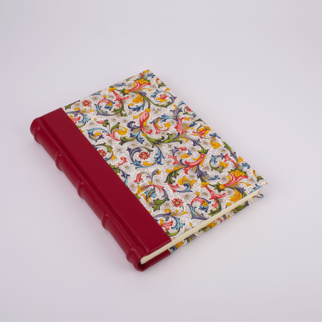Florentine Leather Spine Address Book