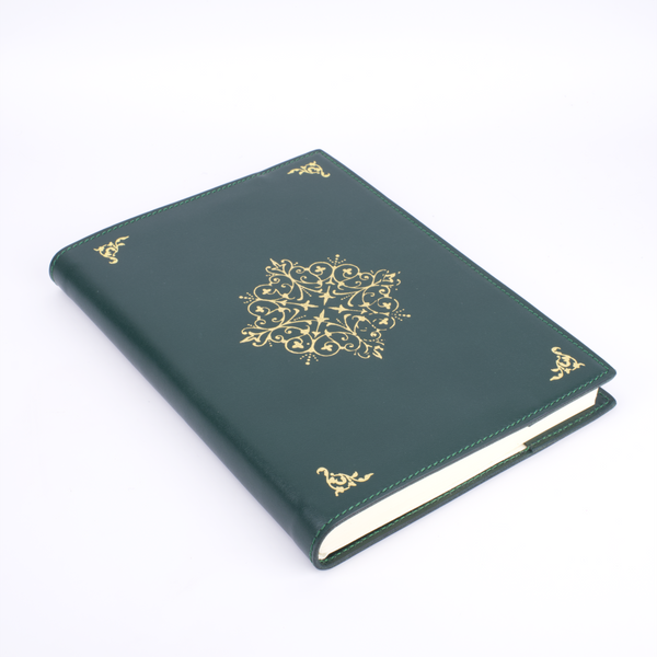Gold Arabesque Refillable Journal