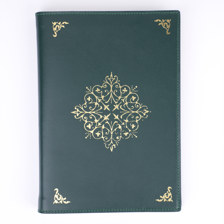 Gold Arabesque Refillable Journal