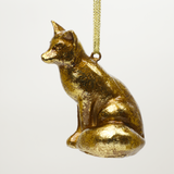 Hanging Gold Christmas Animals