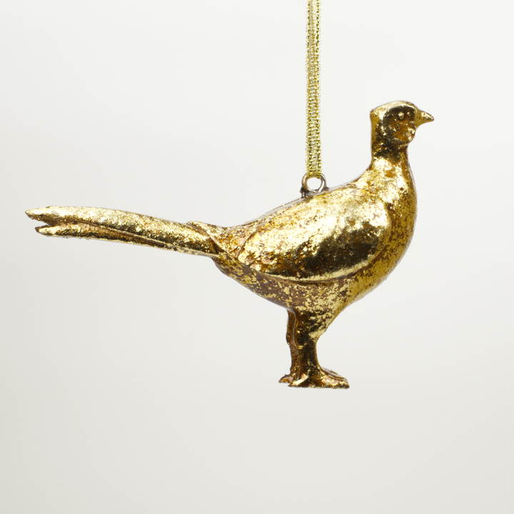 Hanging Gold Christmas Animals