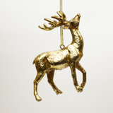 Hanging Gold Christmas Animals