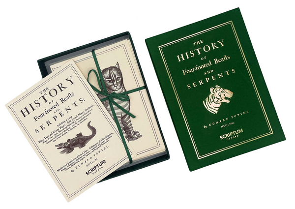 The History of Four-footed Beaſts and Serpents Card Set