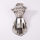 Brass Hand Paper Clip