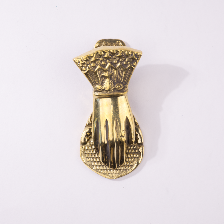 Brass Hand Paper Clip