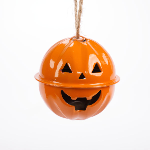 Hanging Pumpkin Rattle Decoration