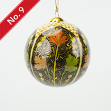 Hand-painted Lacquered Baubles from Kashmir