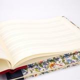 Florentine Paper Leather Spine Manuscript Book