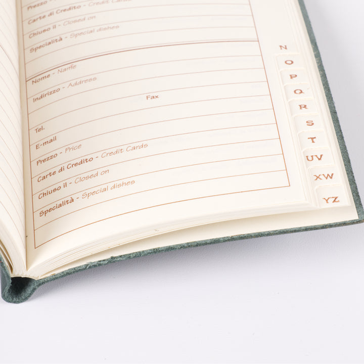 Pocket Restaurant Journal