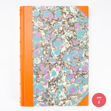 Large Bobbio Handmade Marbled Journal