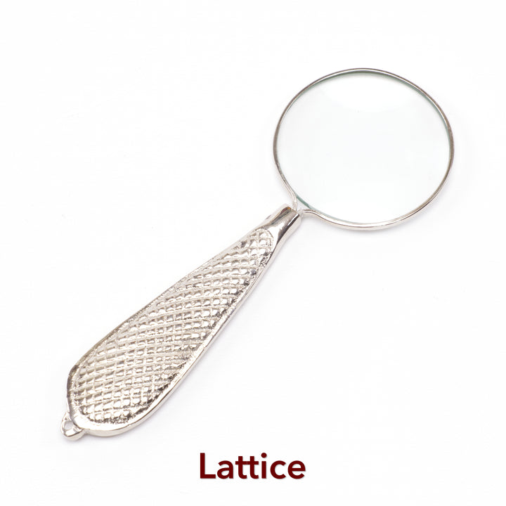 Silver Plated Magnifying Glass